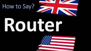 How to Pronounce Router CORRECTLY [upl. by Ellerud965]