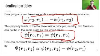 L11 Fermions Bosons and Fields Quantum Field and Matter [upl. by Ainsley]