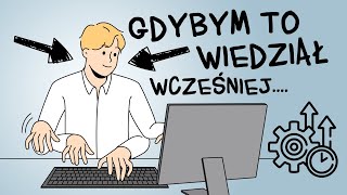 8 ZASAD ZARZĄDZANIA CZASEM  GDYBYM TO WIEDZIAŁ WCZEŚNEJ 1 [upl. by Cuthburt]