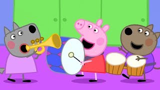 Peppa Pig in Hindi  Musical Instruments  Sangeeth  हिंदी Kahaniya  Hindi Cartoons for Kids [upl. by Gowrie]