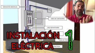 INSTALACIONES EN VIVIENDAS  Instalación Eléctrica 1 [upl. by Amekahs419]