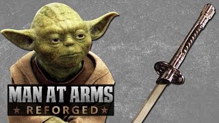 Star Wars Lightsaber Katana  MAN AT ARMS REFORGED [upl. by Blasius]