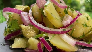 Gourmand  Salade de pommes de terre [upl. by Llenrev]