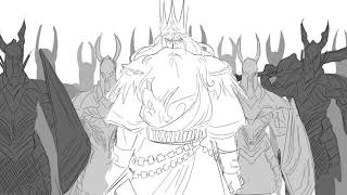 Dark Souls Gravelord Nito Animatic  Purpose [upl. by Eneluj622]