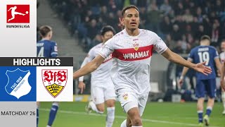 TSG Hoffenheim  VfB Stuttgart  03  Zusammenfassung  Bundesliga 202324 [upl. by Aehta]