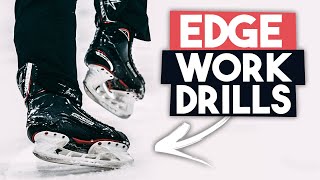 Edge Work Drills  World Famous Hockey Skills Coach 🏒 [upl. by Anatsirhc]