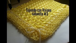 SABANITA O MANTA PARA BEBÉ fácil tejida a gancho crochet [upl. by Aloysia]