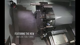 ST20Y Cutting Demo  Haas Automation Inc [upl. by Nawud]