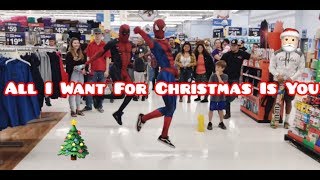 “Ghetto Avengers” Mariah Carey  All I Want For Christmas Is You Dance Video [upl. by Onitrof251]