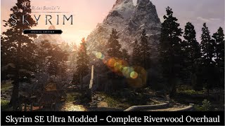 Ultra Modded Skyrim  Complete Riverwood Overhaul [upl. by Eadwina]