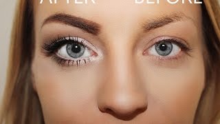 Wie schminke ich meine Augen größer Tutorial How to make your eyes look bigger Make Up Tutorial [upl. by Whitelaw]