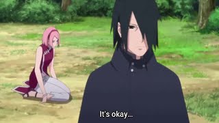 Sakura amp Sasuke ARGUE about Sarada’s Sharingan Development  Boruto English Sub [upl. by Ibot311]