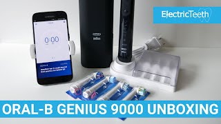 OralB Genius 9000 Unboxing [upl. by Reynard]