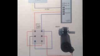 12 VDC Motor Speed Control amp Reversing Switch [upl. by Neff395]