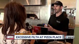 Pieology lands on Dirty Dining [upl. by Aietal]