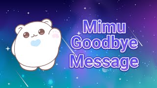 Mimu Goodbye Message  Discord Tutorial [upl. by Anaiad886]