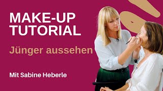 Jünger aussehen Schminktutorial mit Sabine Heberle [upl. by Cathy]