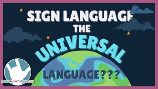 Sign Language Around The World [upl. by Esdras]