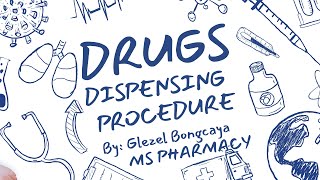 DRUGS DISPENSING PROCEDURE [upl. by Lulita]