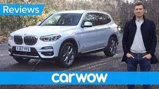 BMW X3 2020 SUV indepth review  carwow Reviews [upl. by Araht]