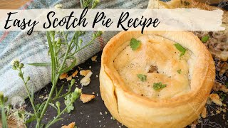 Easy Scottish Scotch Pie Recipe from Scotland Easy Version [upl. by Therine959]