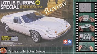 Tamiya 124 Lotus Europa review [upl. by Wylen]