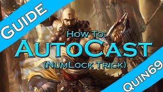 Diablo 3 RoS  How to Autocast Skills num lock [upl. by Tito]