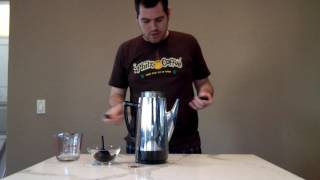 How to Brew Coffee with a Percolator [upl. by Chrotoem]