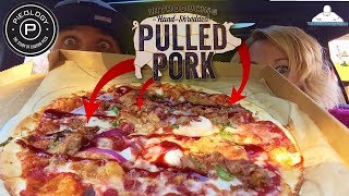 Pieology® Sweet amp Smoky BBQ Pulled Pork Pizza  W Cathy The 2¢ Chick [upl. by Ferrick991]