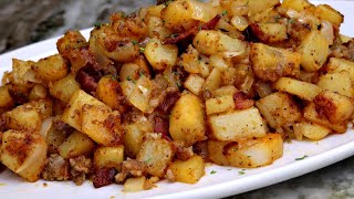 Breakfast Potatoes Recipe  Breakfast Skillet Recipe  Brunch Ideas [upl. by Addiel]