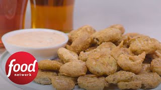 AlmostFamous Fried Pickles  Food Network [upl. by Pearson]