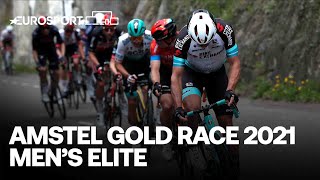 Amstel Gold Race 2021  Elite Men  Highlights  Cycling  Eurosport [upl. by Garnet909]