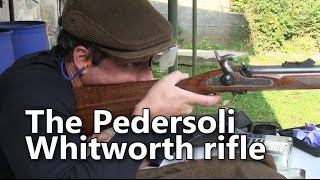 Shooting the Pedersoli Whitworth rifle [upl. by Eelarual]