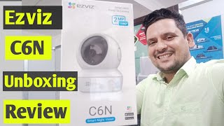 Ezviz C6N Smart Wifi Security Camera Review  Ezviz C6N WiFi Cctv For Home amp Office  Hikvision [upl. by Cirdes]