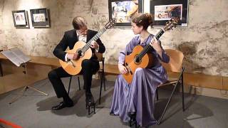 Tomaso Albinoni Adagio peformed by Guitar Duo Klemke [upl. by Donnenfeld811]