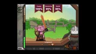 Jacksmith Walkthrough 1  lvl 13 Armor Games [upl. by Seta]