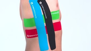 STRENGTHTAPE®  Kinesiology Tape  Ribs [upl. by Nayt]