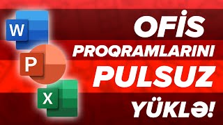 Ofis Proqramlarını PULSUZ yükləmək Tələbələr üçün WordPowerpointExcel [upl. by Leanard256]