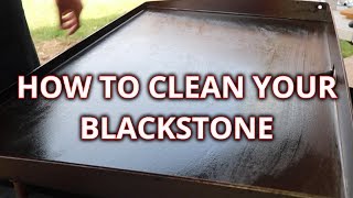 How to clean your Blackstone Griddle  36 inch Blackstone Griddle [upl. by Gail]