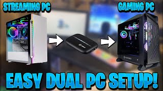 EASY Dual PC Streaming Setup Guide  Capture Card [upl. by Sldney]