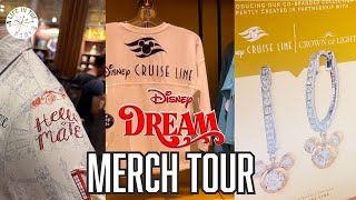 Disney Cruise Line Merchandise Tour 2024  Disney Dream [upl. by Nancey]