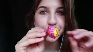 ASMR Lollipop Licking amp Tracing  Fluffy Mic [upl. by Ayian865]