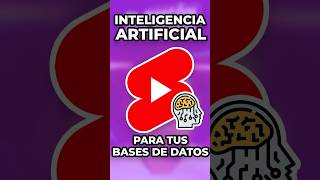 INTELIGENCIA ARTIFICIAL PARA BASES DE DATOS  VANNAAI [upl. by Kanter]