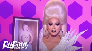 Drag Race Finalists Address Their Younger Selves Compilation  RuPauls Drag Race [upl. by Nauqram]