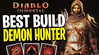 The Highest DPS DEMON HUNTER Build In Diablo Immortal  Demon Hunter Endgame Build Guide [upl. by Assilana]