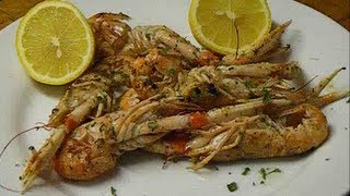 How to cook LANGOUSTINESquicklyno messno fuss [upl. by Hamer]