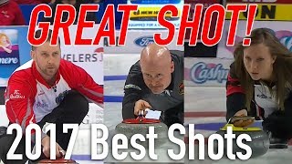 2017 Best Curling Shots  Seasons of Champions [upl. by Enisaj]