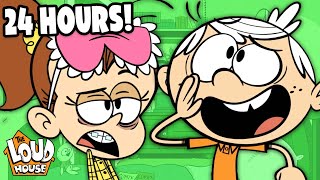 24 Hours Inside The Loud House 🏡  The Loud House [upl. by Wakefield]