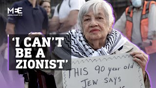 I cant be a Zionist 90yearold JewishAmerican explains why she doesnt support Israel [upl. by Ativoj]