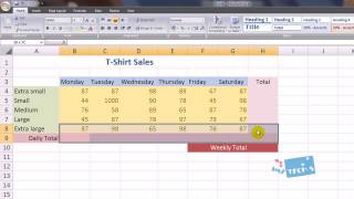 Excel For Beginners spreadsheets HD [upl. by Niatsirt]